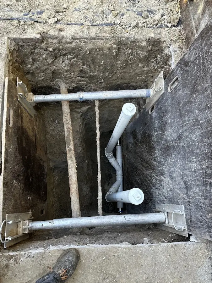 Experienced plumber completing Gas Line Repair work in Baltimore Highlands